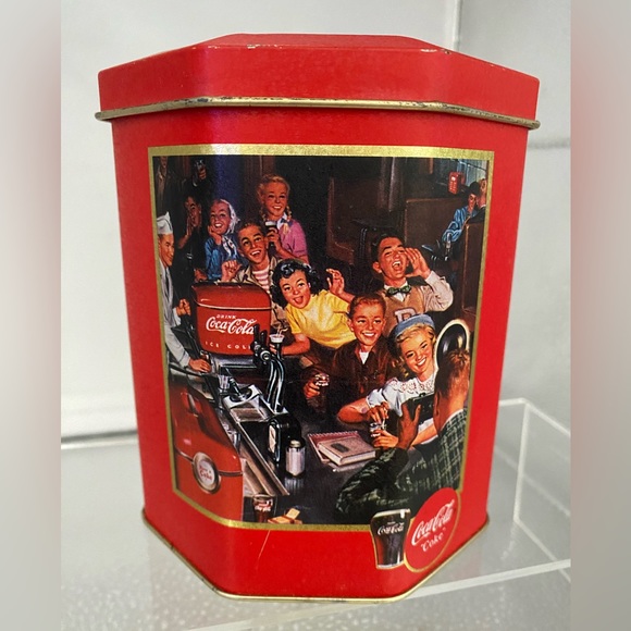 Vintage “Coca Cola” Canister - Picture 1 of 9